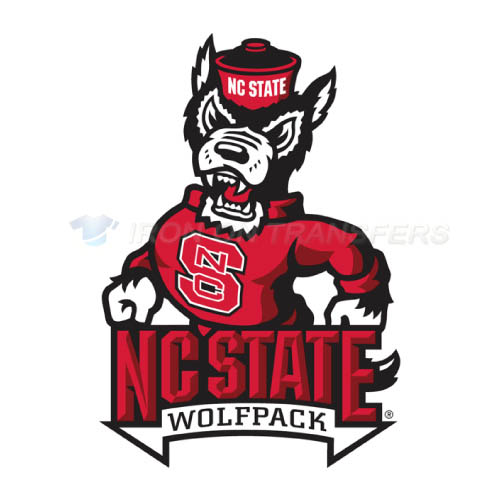 North Carolina State Wolfpack Logo T-shirts Iron On Transfers N5 - Click Image to Close